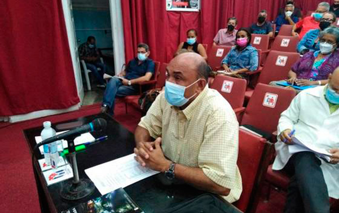 Alberto López Díaz, gobernador de Villa Clara. Alberto López Díaz, gobernador de Villa Clara.