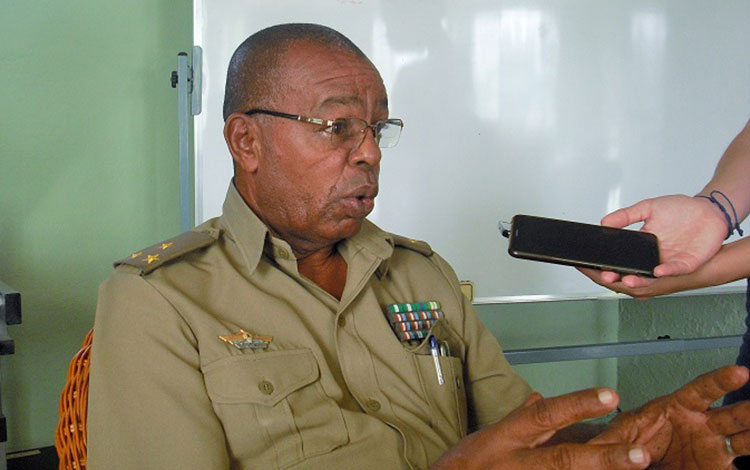 Doctor coronel Jorge Eduardo Berrio, director del hospital militar Comandante Manuel Farjardo Rivero, de Villa Clara.