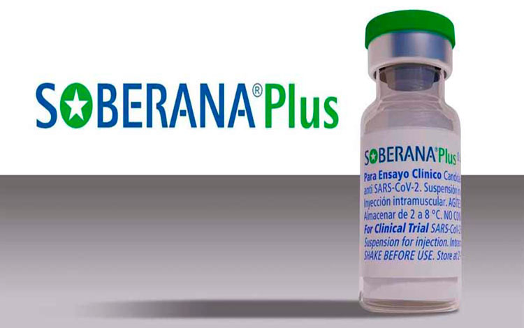 Soberana Plus, vacuna cubana anti-COVID-19.