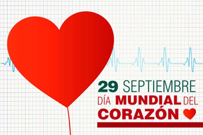 Cartel del Día Mundial del Corazón en 2022.