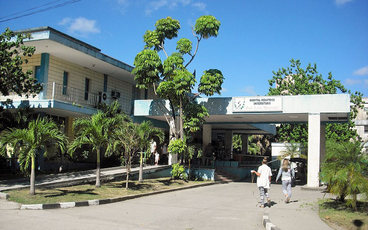 Hospital pediátrico universitario José Luis Miranda, de Villa Clara.