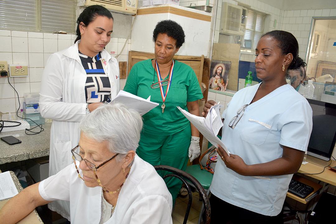 Trabajo en labor docente.