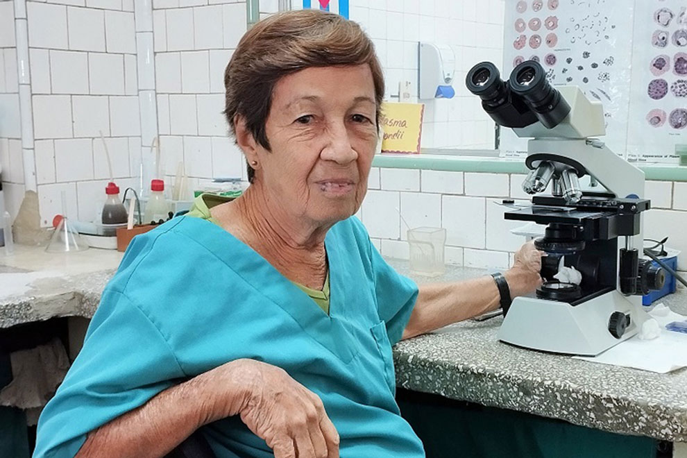 Marina Marrero García, especialista en Laboratorio Clínico y Microbiología.