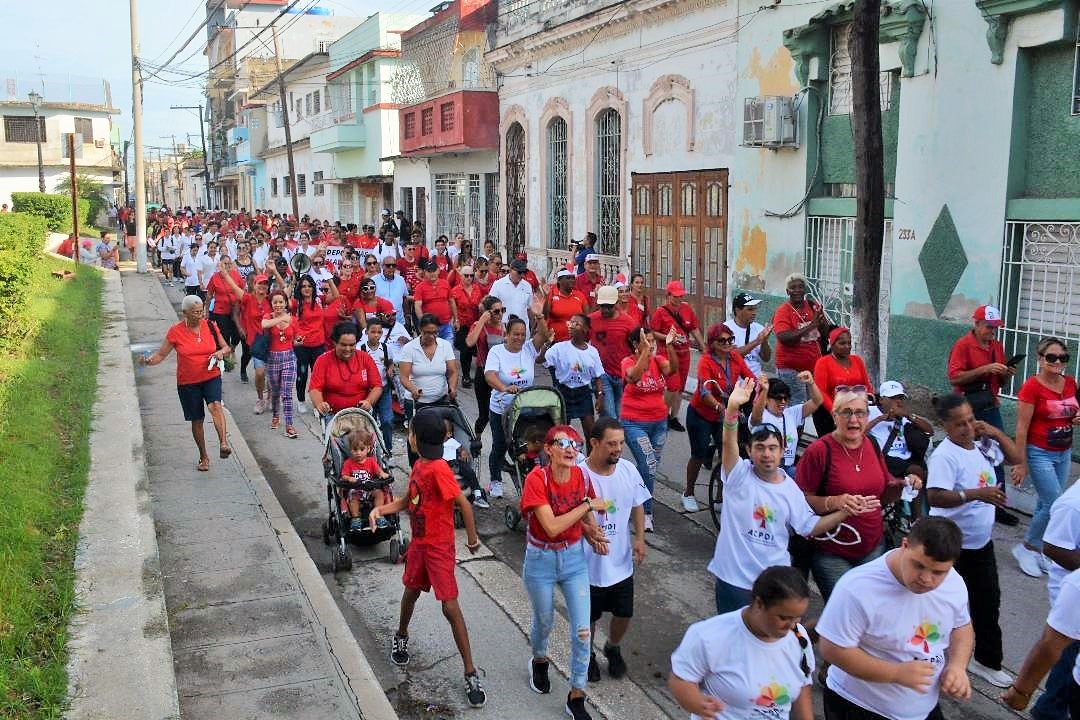 Caminata por el Día Mundial del Corazón.