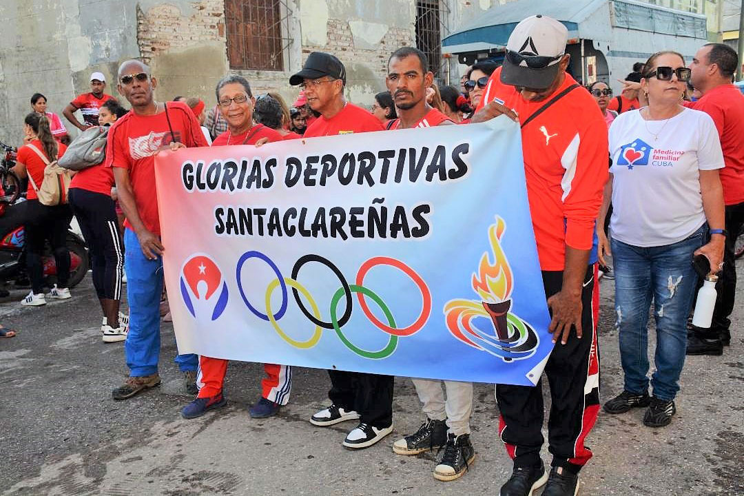 Glorias del deporte de Santa Clara.