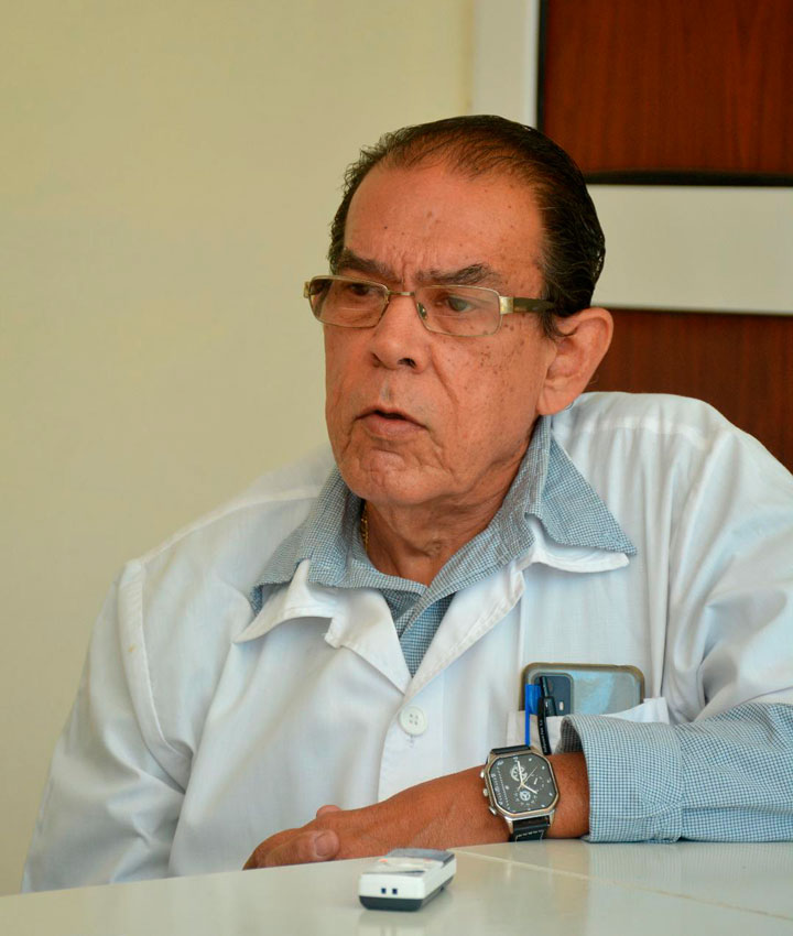 Dr. José Andrés Ores Viego, pediatra de Villa Clara.