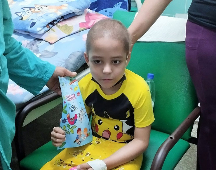 Lennoy Alexander Andrés Núñez, de 7 años, de Media Luna, Granma.