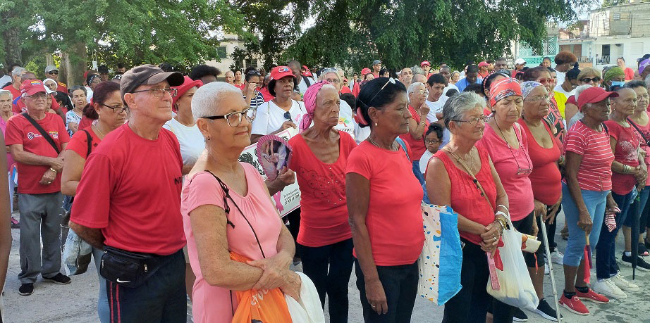 Participación popular en la jornada por el Día Mundial del Corazón.