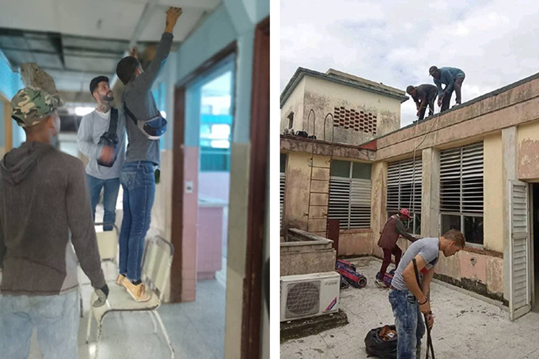 Reparaciones hospital pediátrico