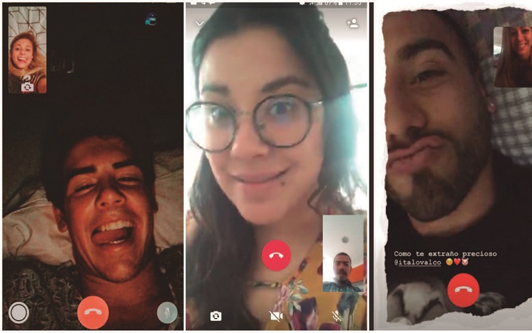 Videollamadas de relaciones a distancia