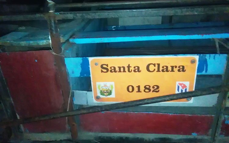 Chapa de carretón que fue estaba ilegal en la piquera.