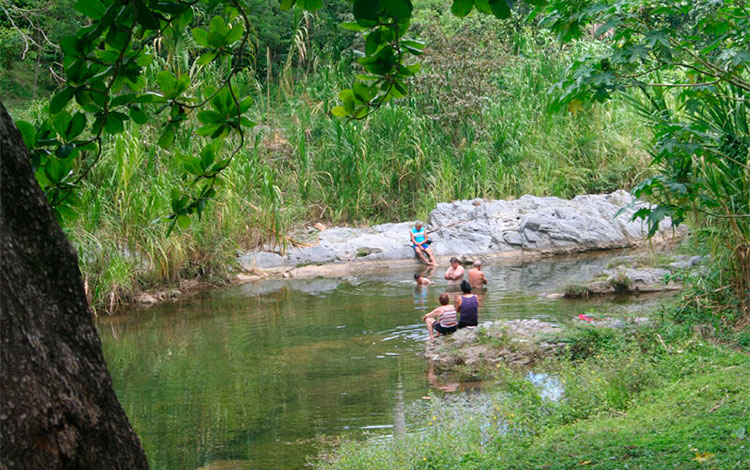 Rí­o Seibabo, en Manicaragua, Cuba.