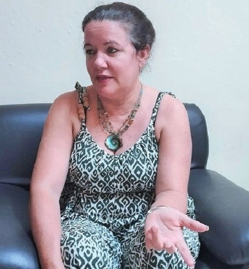 Damisela de la Caridad Suárez, subdelegada de Turismo en Villa Clara.