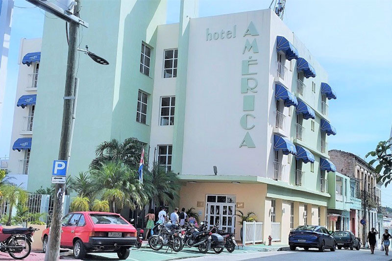 Hotel América, de Santa Clara.
